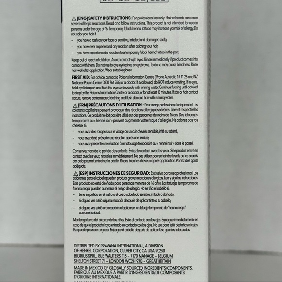 NIB Pravana ChromaSilk Express Tones Dark Neutral Pearl Brunette Hair Color - Picture 7 of 15